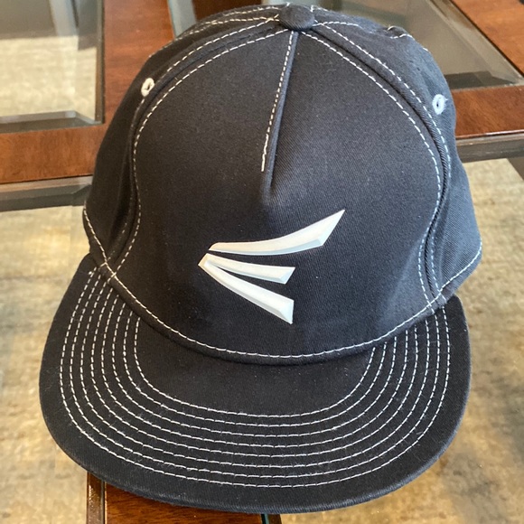 Easton Accessories Easton Black White Flat Brim Hat Poshmark